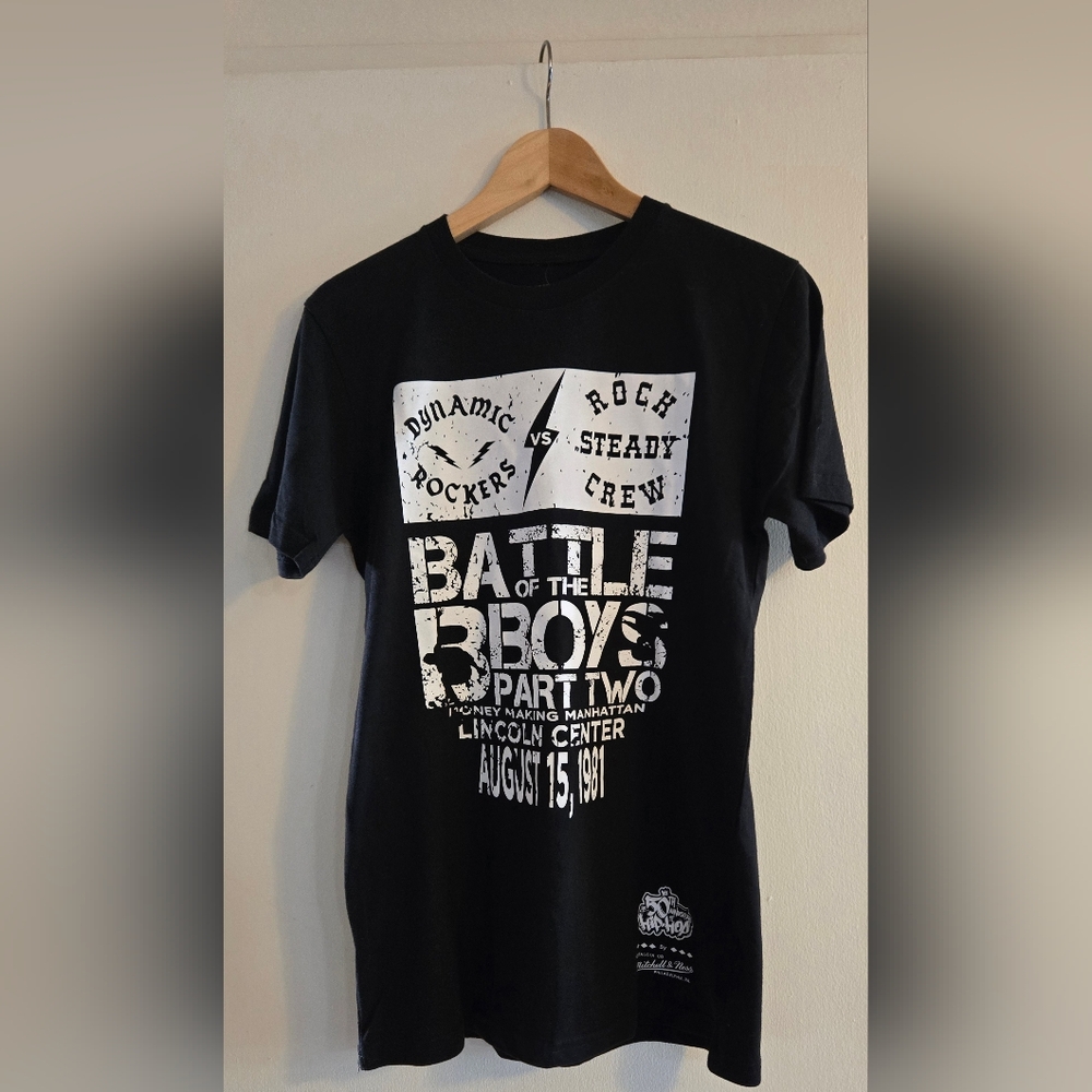 Mitchell & Ness x 50th Anniversary of Hip-Hop Battle of‎ the Bboys Tee COLLAB
